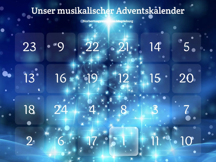 Titelbild: Musikalischer Adventskalender